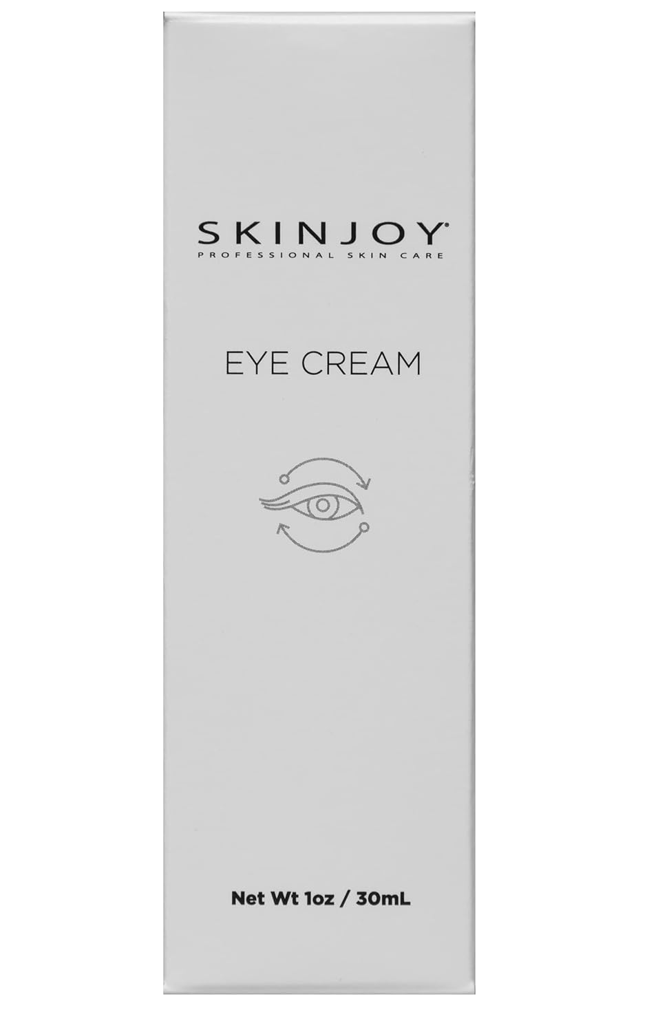 SKINJOY Eye Cream – Caffeine + Peptides to Depuff, Brighten & Smooth with Vitamin B5 (1oz)
