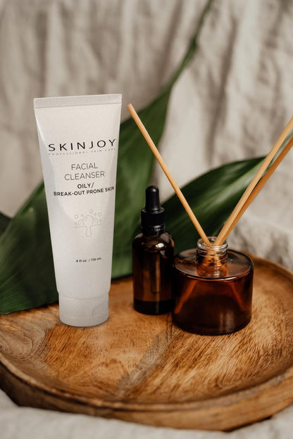 SKINJOY Facial Cleanser – Gentle Face Wash for Oily & Breakout-Prone Skin (4oz)