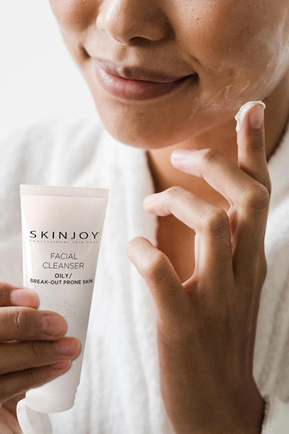 SKINJOY Facial Cleanser – Gentle Face Wash for Oily & Breakout-Prone Skin (4oz)