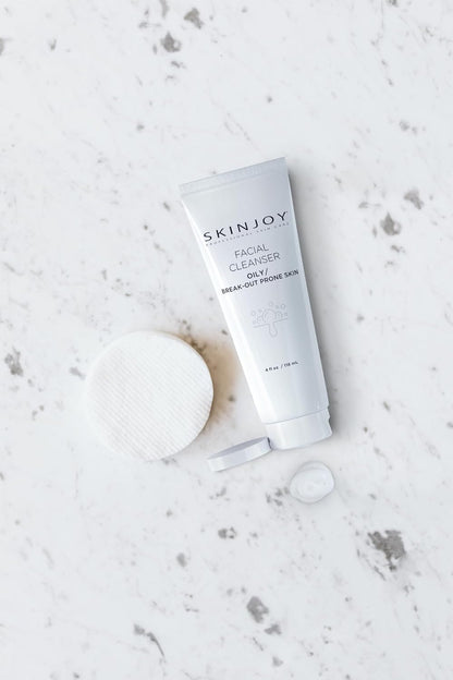 SKINJOY Facial Cleanser – Gentle Face Wash for Oily & Breakout-Prone Skin (4oz)