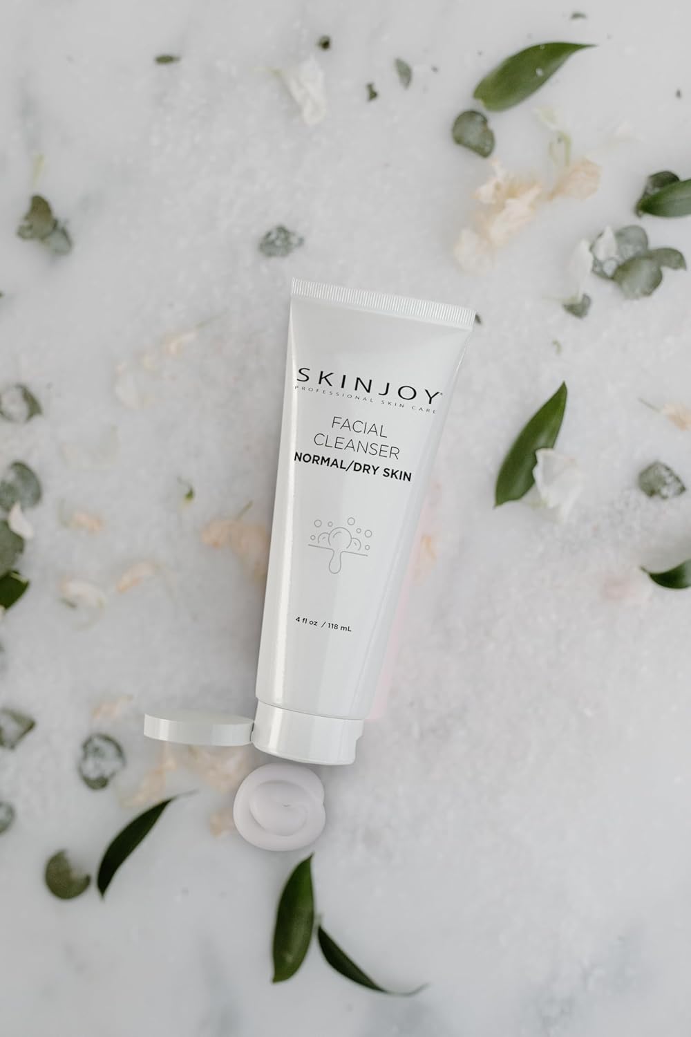 SKINJOY Facial Cleanser – Gentle Hydrating Face Wash for Normal & Dry Skin (4oz)