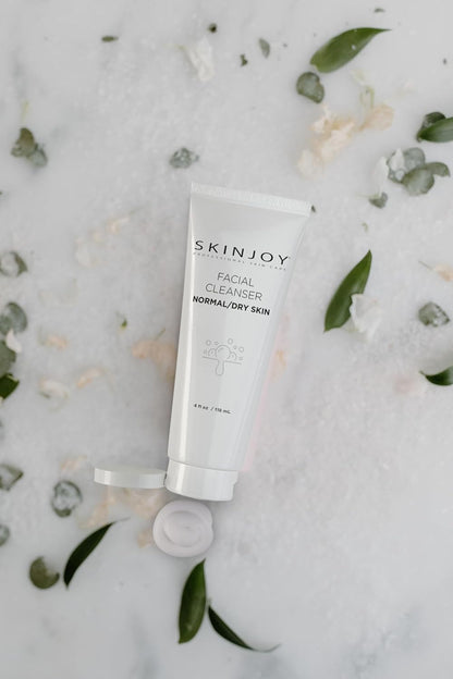 SKINJOY Facial Cleanser – Gentle Hydrating Face Wash for Normal & Dry Skin (4oz)