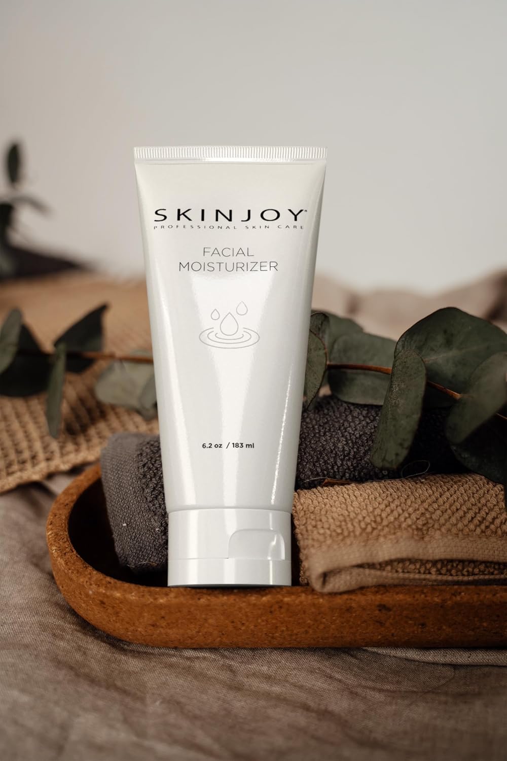 SKINJOY Face Moisturizer – Hydrating Daily Cream with Hyaluronic Acid, Collagen & Aloe (6.2oz)