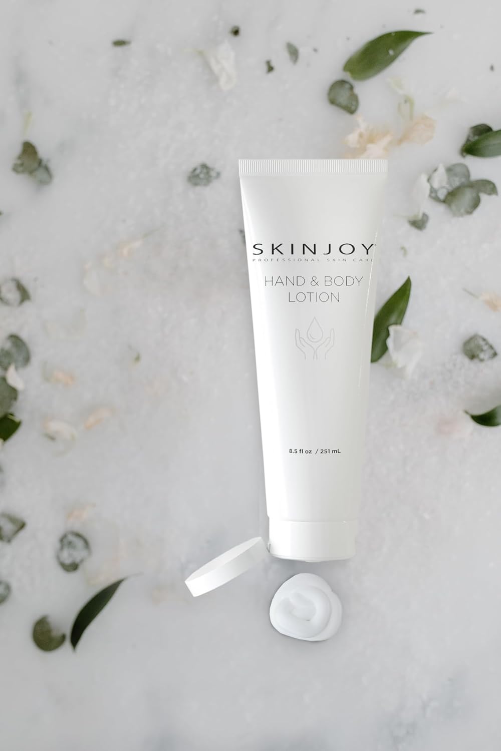 SKINJOY Hand & Body Lotion – Hydrating Moisturizer for Dry Skin with Ceramides, Hyaluronic Acid & Vitamin B5 (8.5oz)